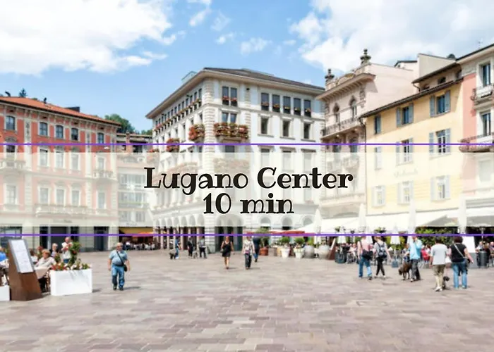 Vista Splendida Casa A 5 Stelle - Collina * ルガーノ