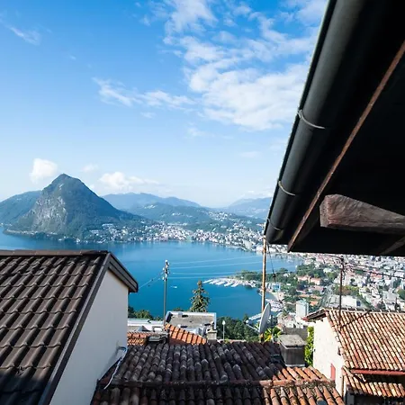 Vista Splendida Casa A 5 Stelle - Collina Apartamento Lugano